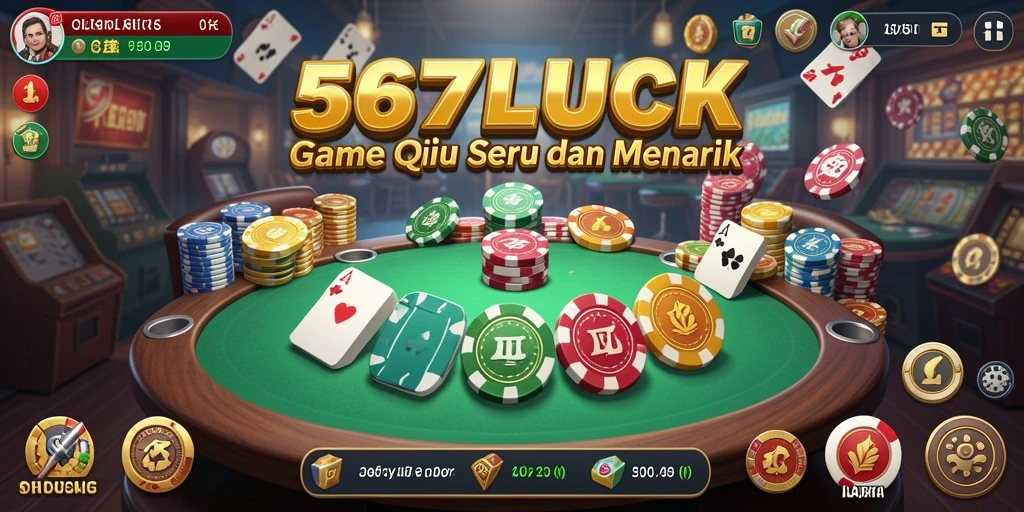 Tampilan seru gameplay QiuQiu di 567LUCK.