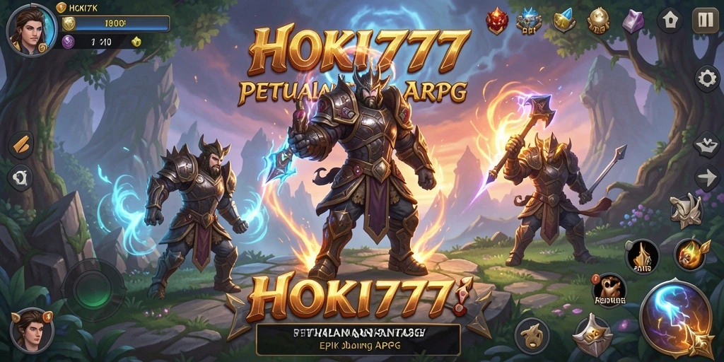 Tampilan gameplay epik dalam HOKI777 yang penuh aksi.