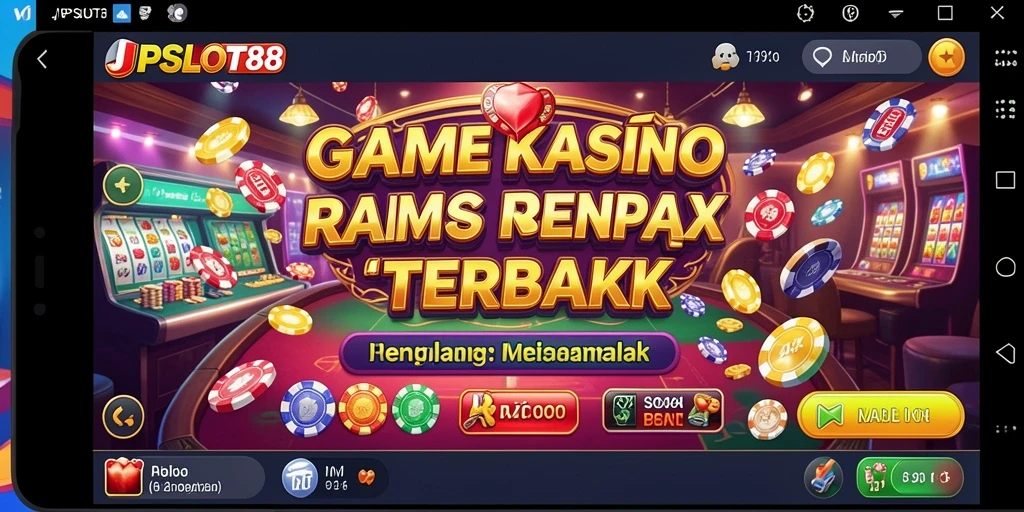 Screenshot gameplay JPSLOT88 yang menampilkan keseruan bermain slot.