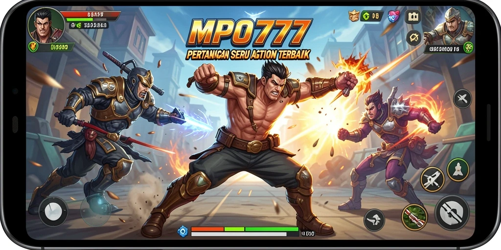 Tampilan menarik dari gameplay seru MPO777, adu strategi dan ketrampilan.