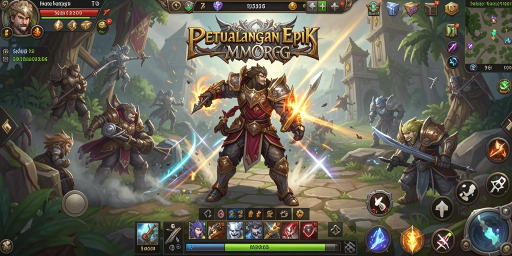 Tampilan gameplay seru dalam T6 yang penuh petualangan.